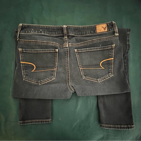American Eagle Outfitters Jegging Women’s Size 6 Long Dark Wash - Picture 3 of 6